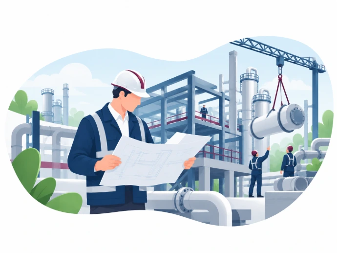 Illustrazione dedicata all'organizzazione delle attività di cantiere e alla realizzazione di impianti e come gestire questi flussi in odoo per una PMI italiana